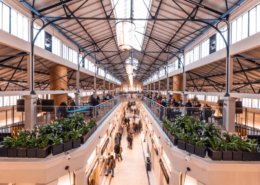 Museum café in Athens