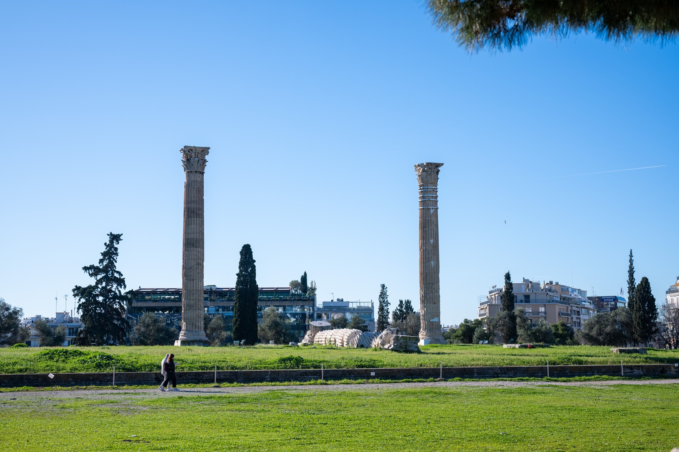 The Olympieion and the Arch of Hadrian