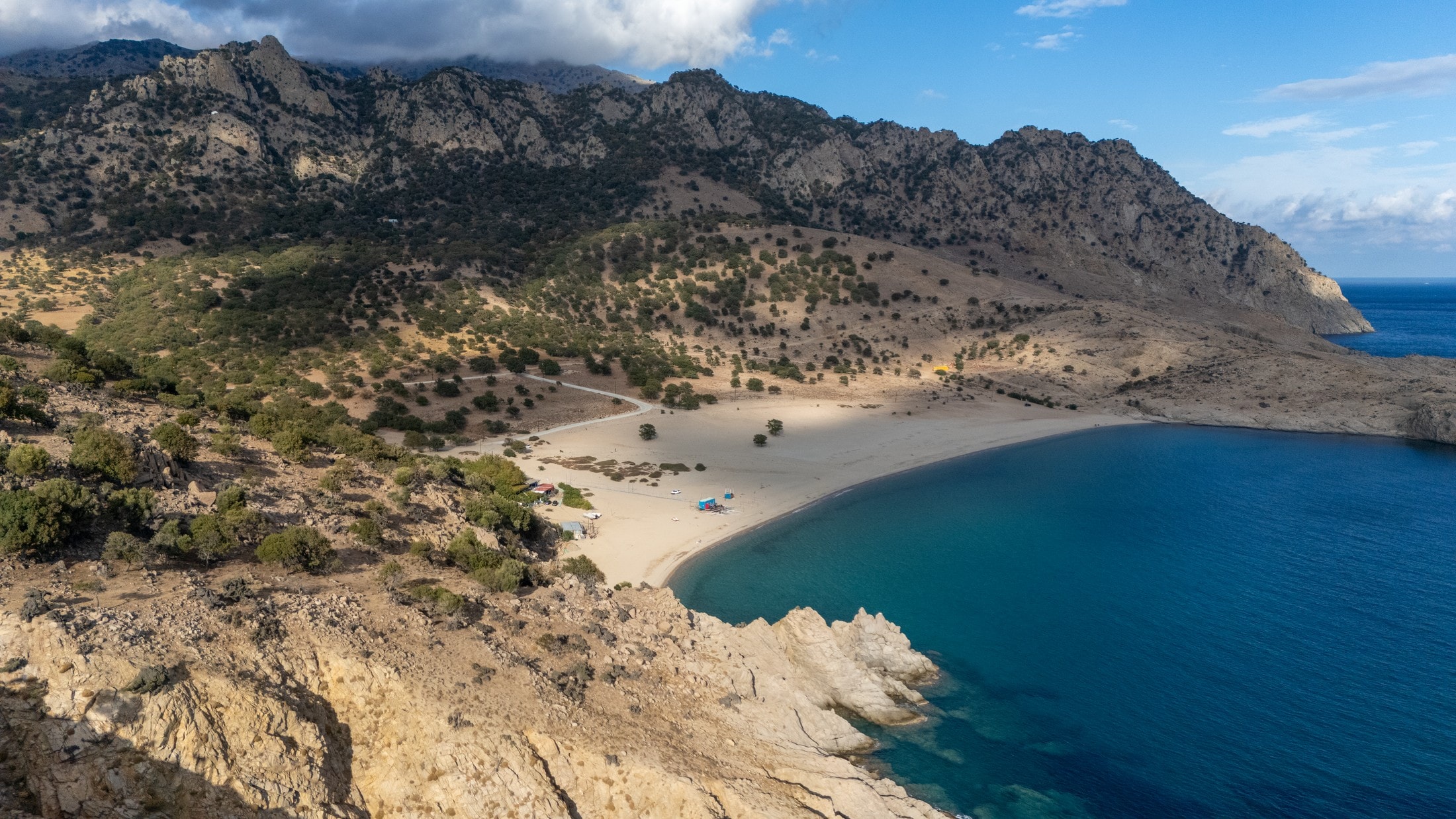 Beaches on Samothraki Island