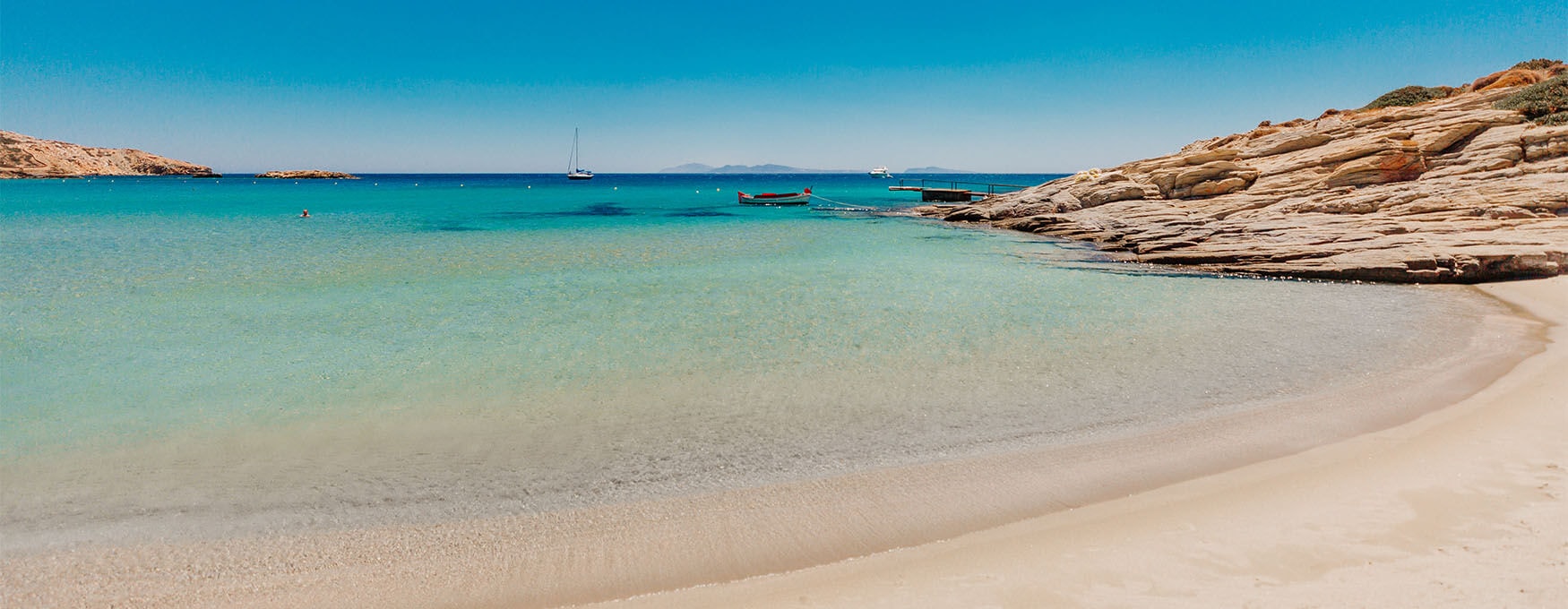The beaches of Ios Island