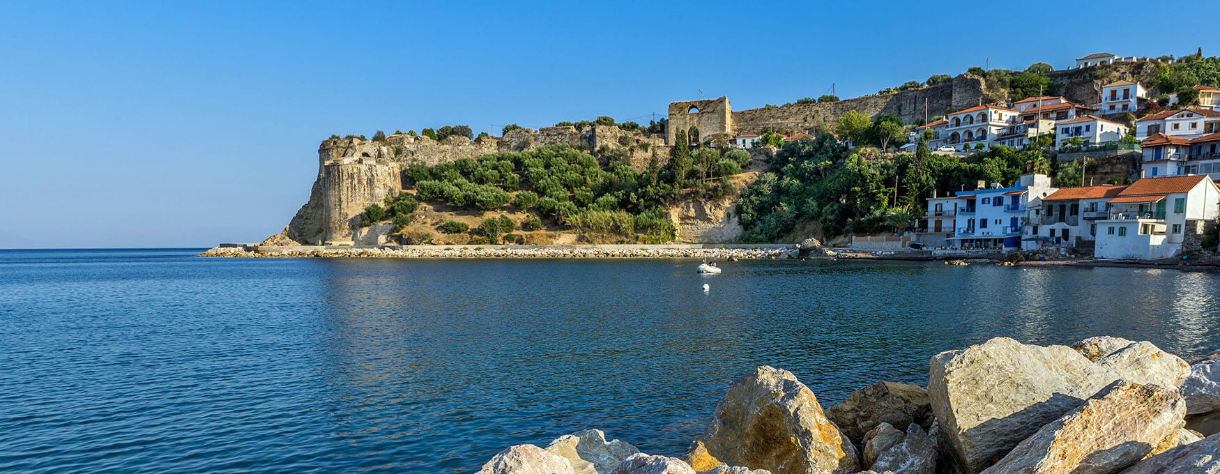 The castle of Koroni