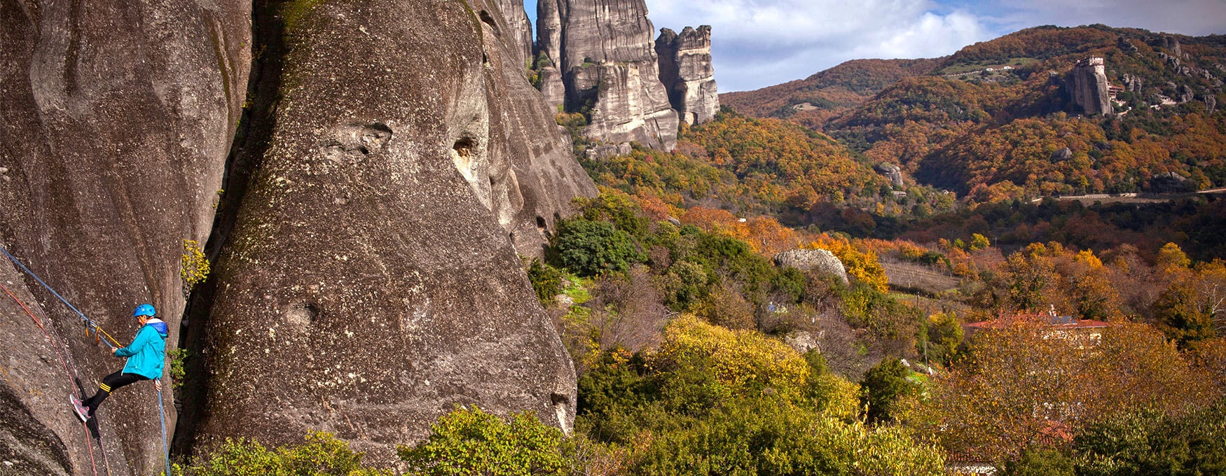 Rock Climbing in Meteora