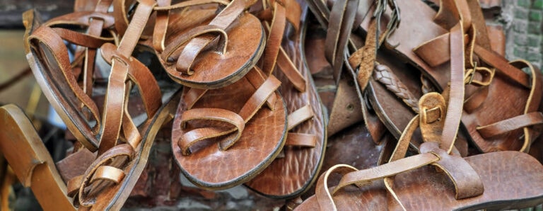 Sandals from your hometown!