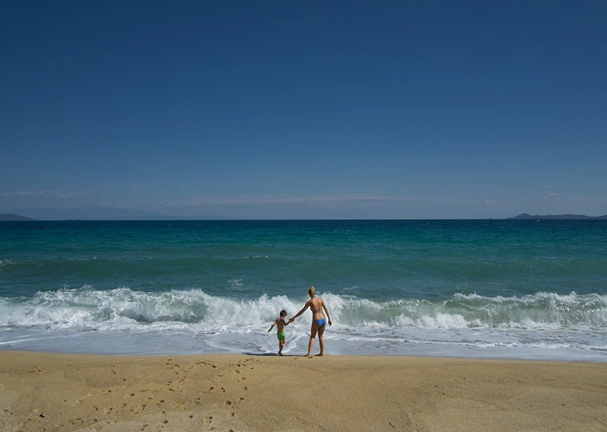 Eastern Halkidiki, Greece: the place where the Persian King Xerxes passed