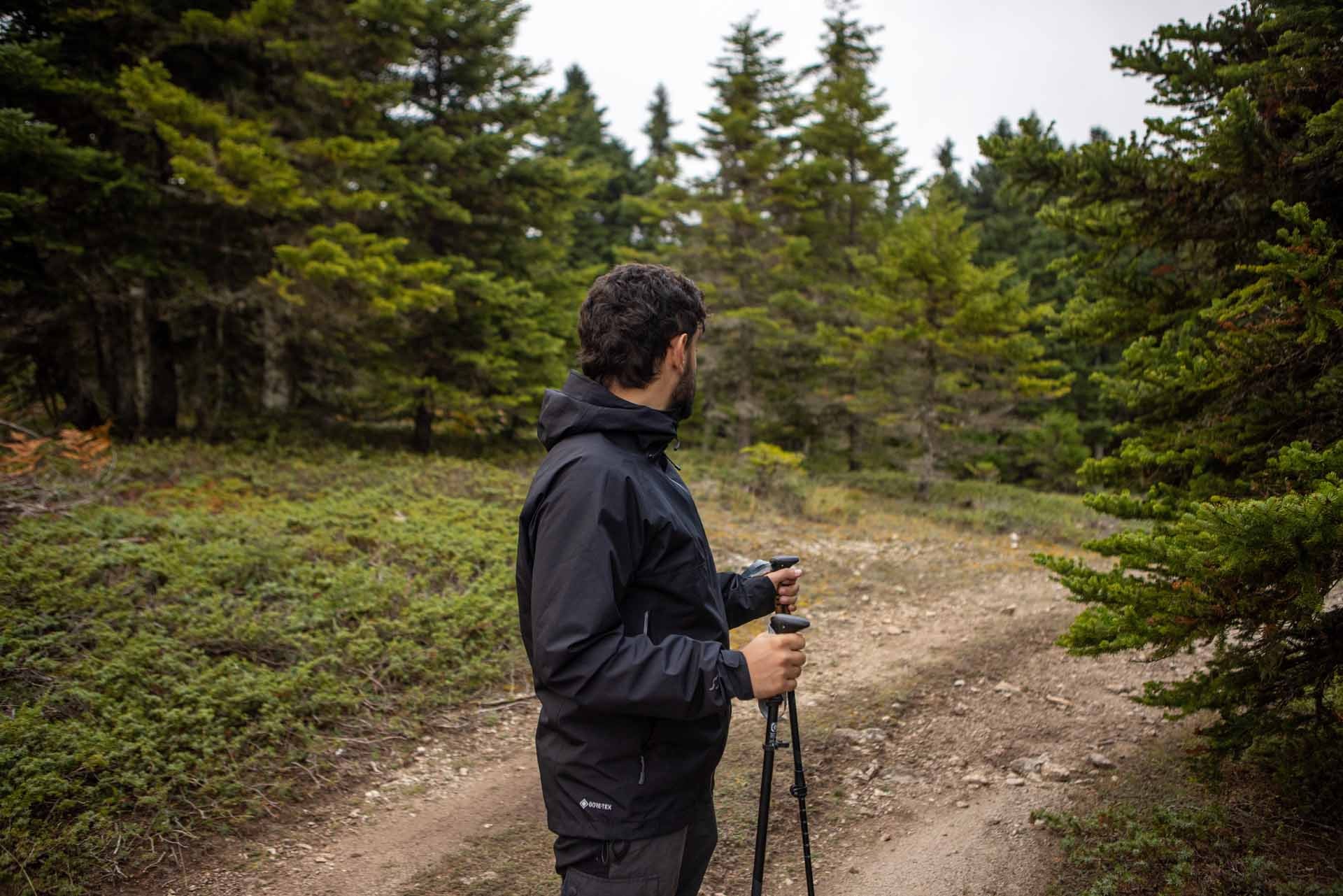 Hiking on Mt. Parnassus