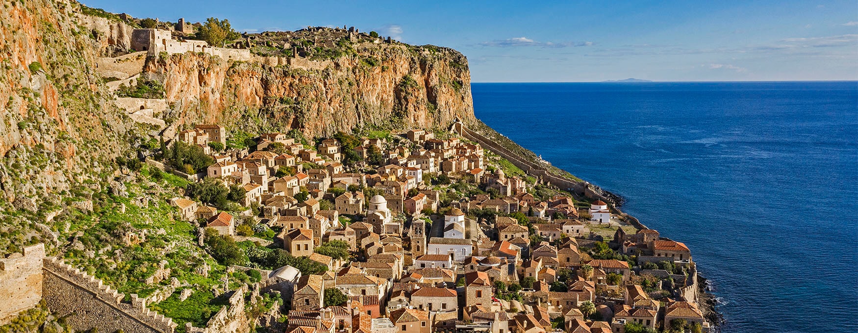 Tower towns in Greece