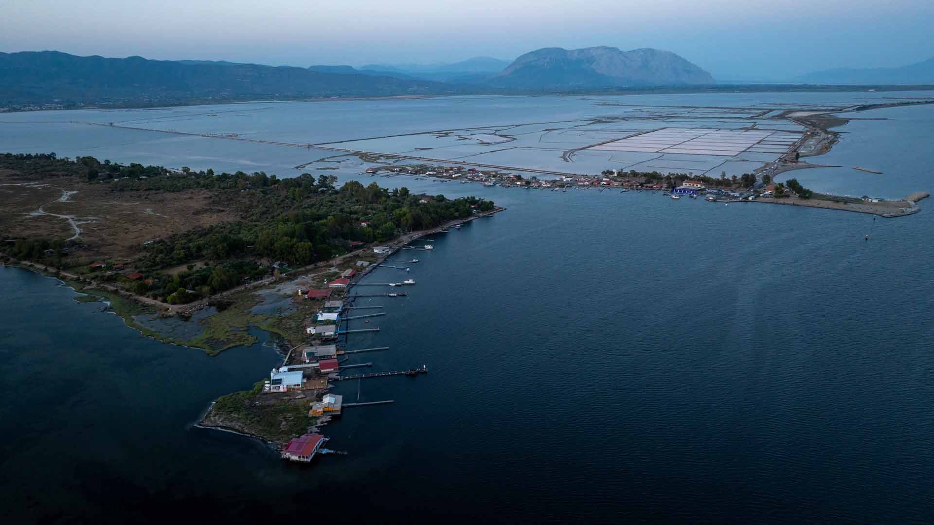 The Lagoon of Messolongi
