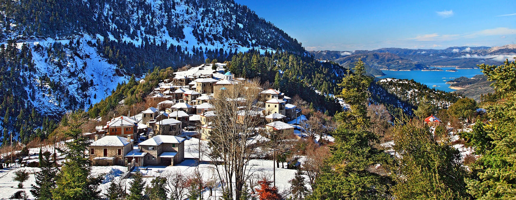 The villages of Evritania