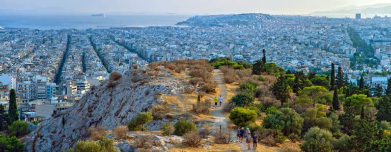 Spazi all’aria aperta ad Atene