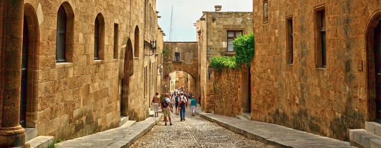 La città medievale di Rodi