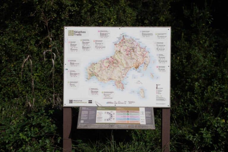 Senderos accesibles de Skiathos