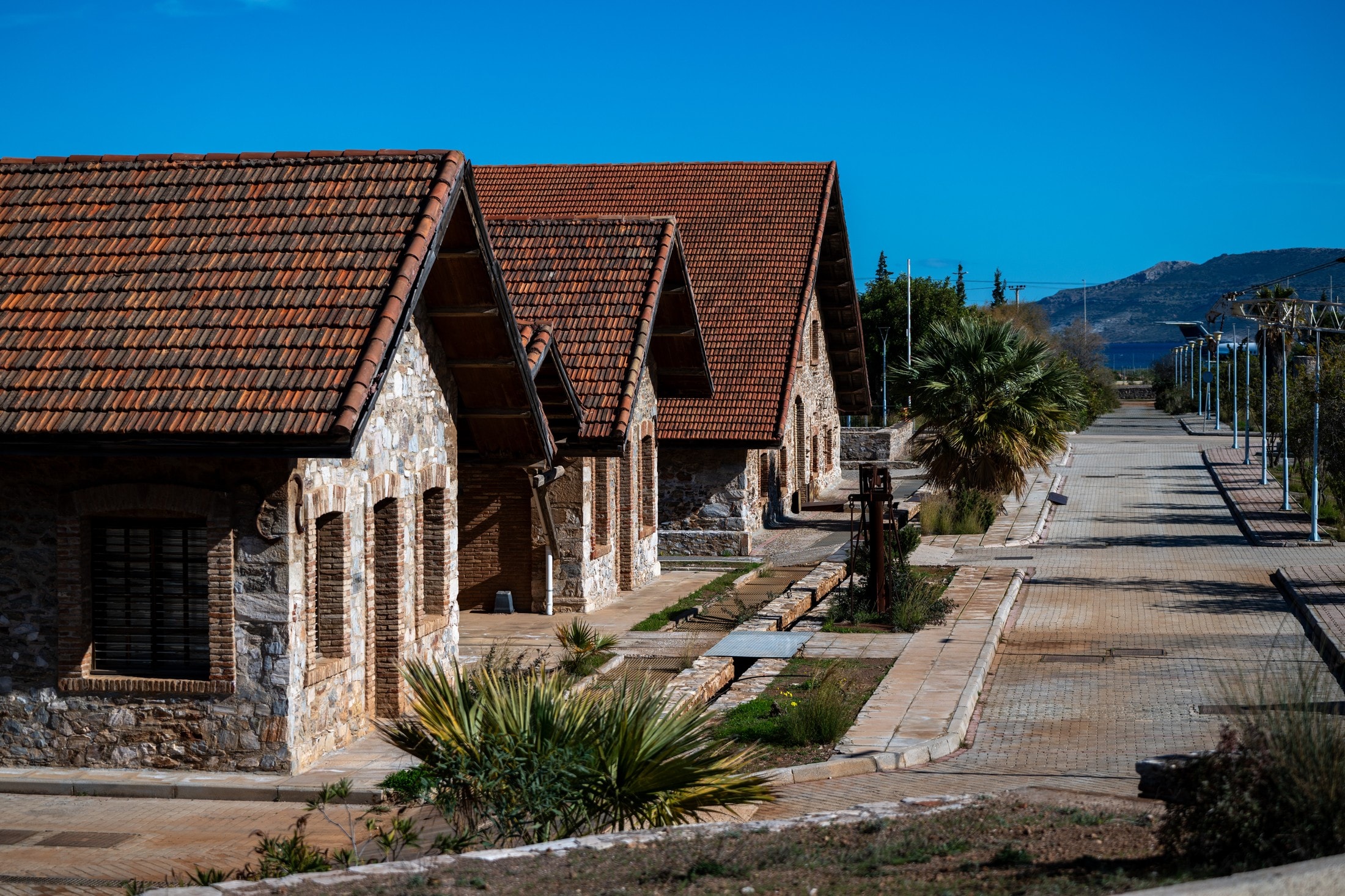 Industrial architecture of Lavrio