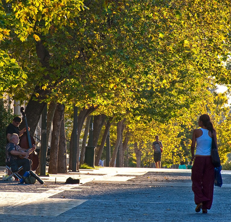 Romantic spots in Athens